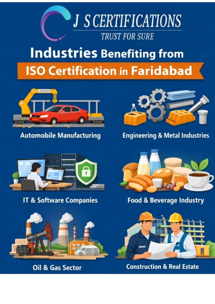 industries we serve in Faridabad