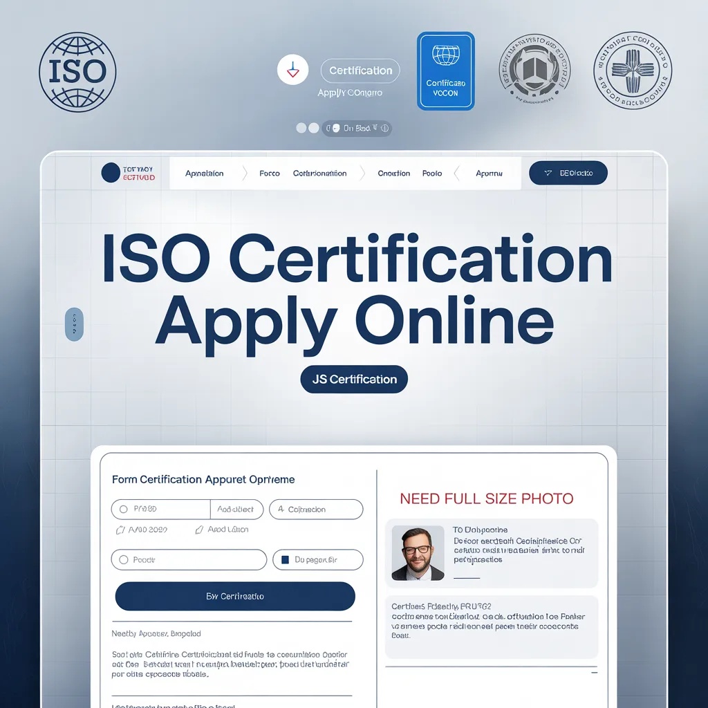 ISO Certification Apply Online